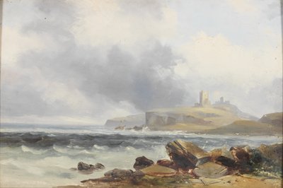 Dunstanburgh Castle by George Balmer